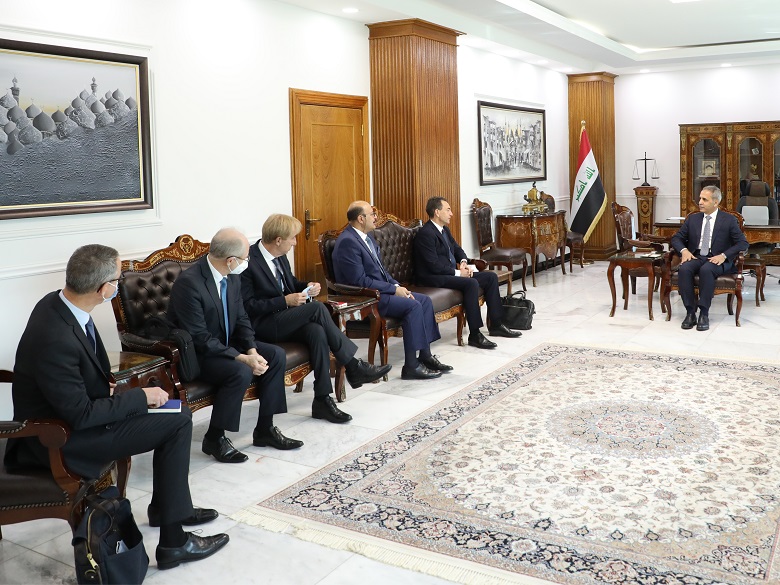 العراق وفرنسا.. تحضيرات لتوقيع مذكرة تفاهم بين قضاءي البلدين