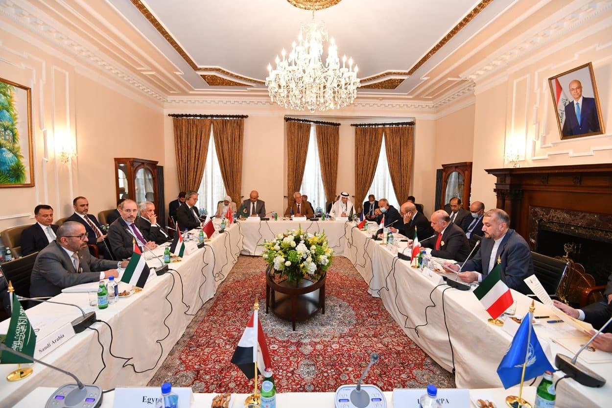 لجنة عراقية أردنية فرنسية تحضر لمؤتمر بغداد المقبل