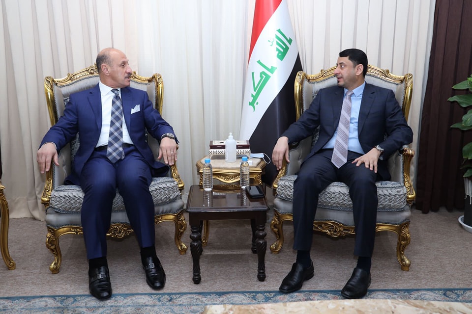 درجال والغزي يبحثان مشروع "البطل الأولمبي"