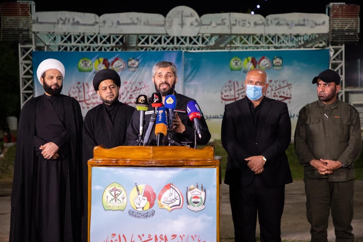 الزيدي: حشد العتبات المقدسة أب لكل العراقيين و10 آلاف مقاتل يؤمّنون زيارة الاربعين