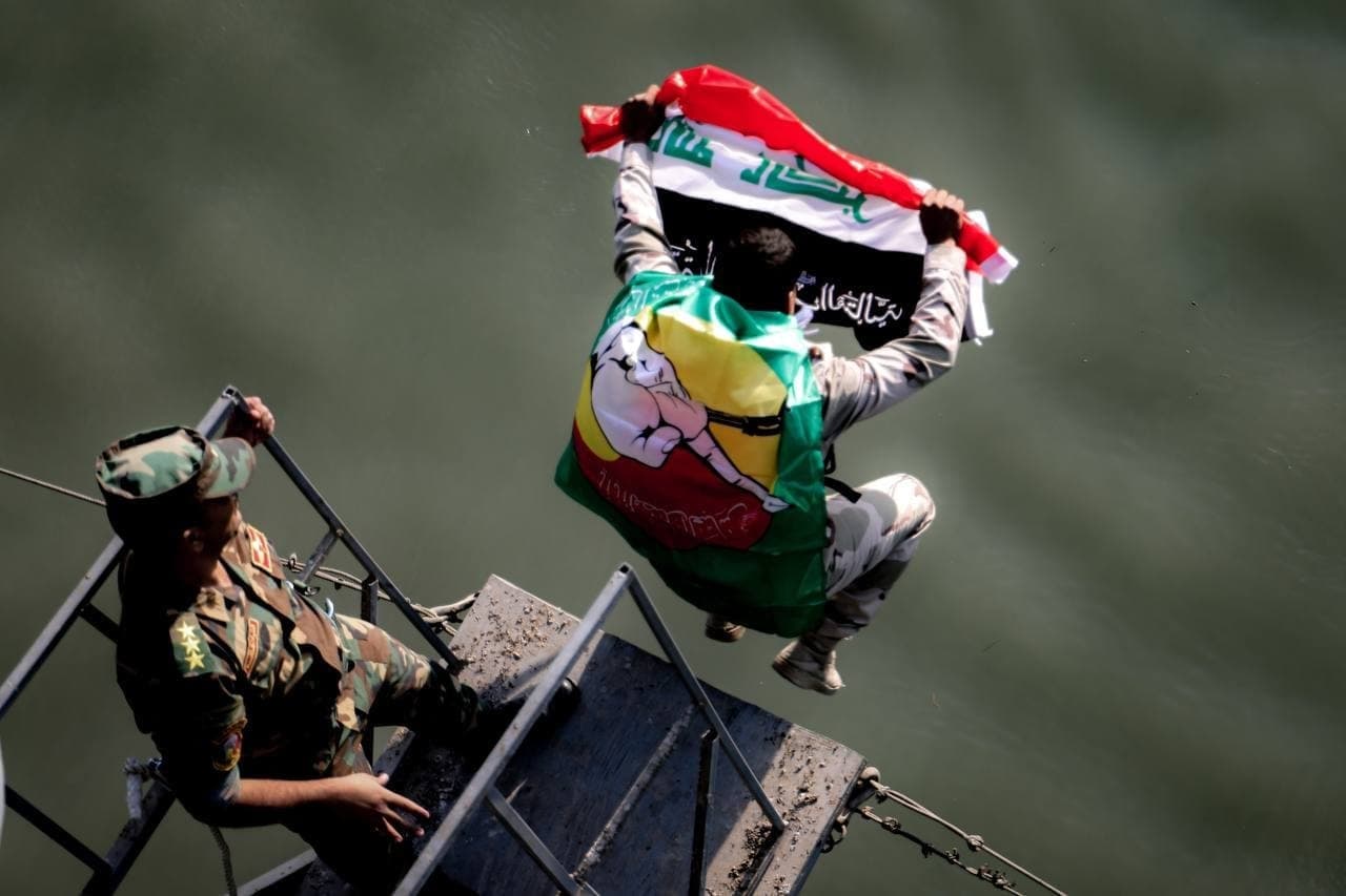 فرسان حشد العتبات ضمن دورة للقوات الخاصة في وزارة الدفاع (صور)