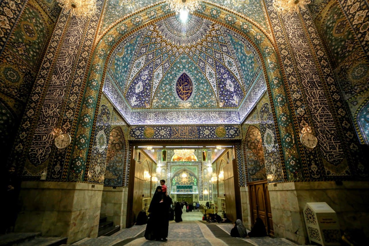 مشاهد من حرم الامام الحسين (عليه السلام)