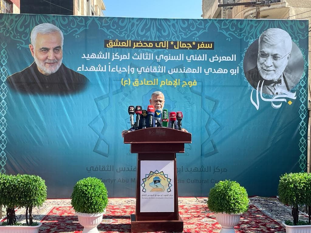 العامري يشكك بمصداقية محاولة اغتيال الكاظمي ويؤكد: لن ننزلق لاقتتال شيعي شيعي