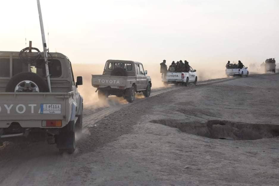 انطلاق عملية أمنية واسعة لملاحقة داعش في جزيرة الخالدية