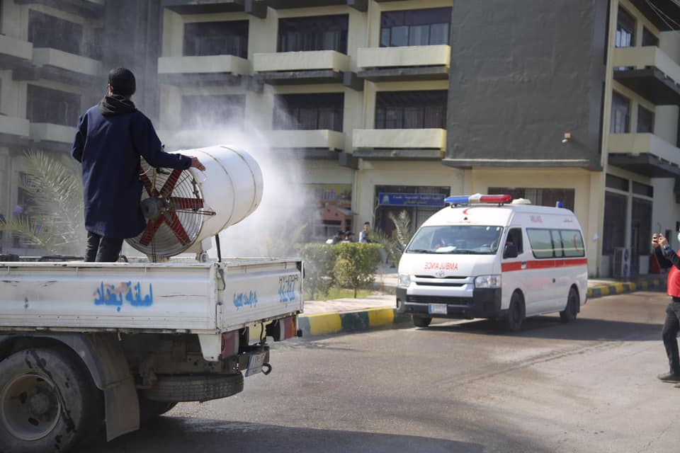 الموقف الوبائي لفيروس كورونا في العراق