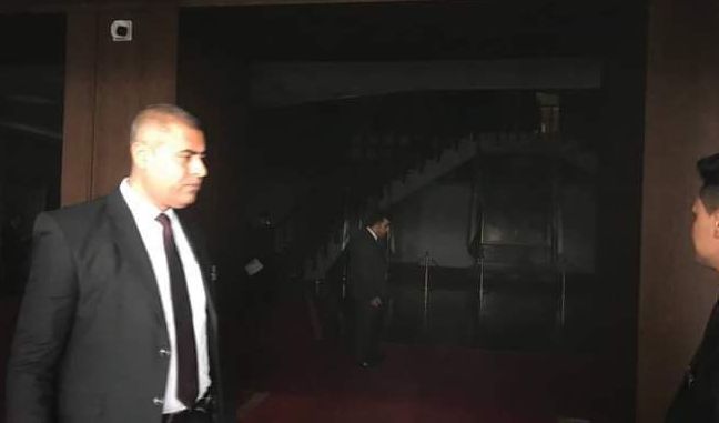 اندلاع حريق داخل مبنى برلمان كردستان