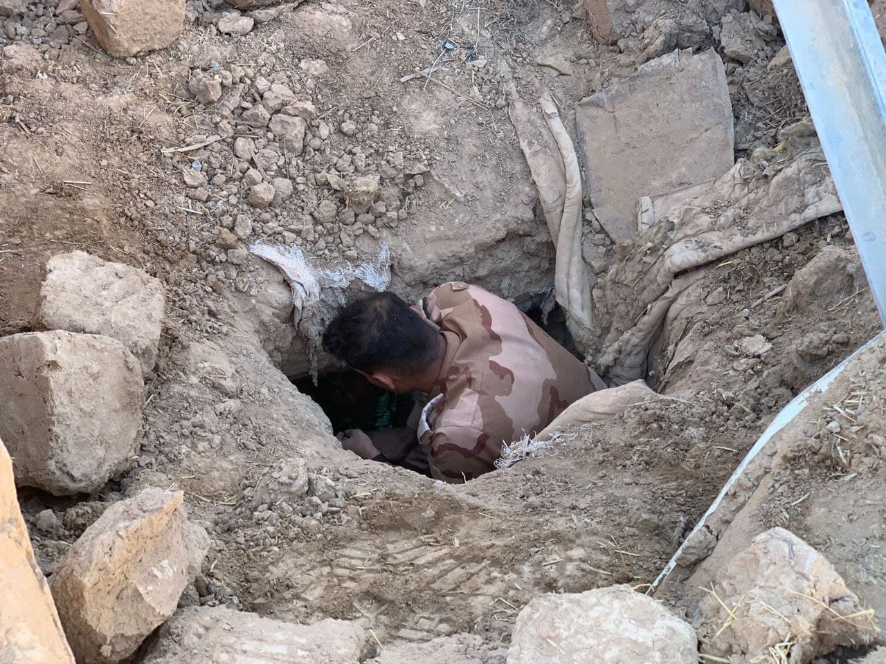 ضبط 60 عبوة ناسفة في نينوى (صور)