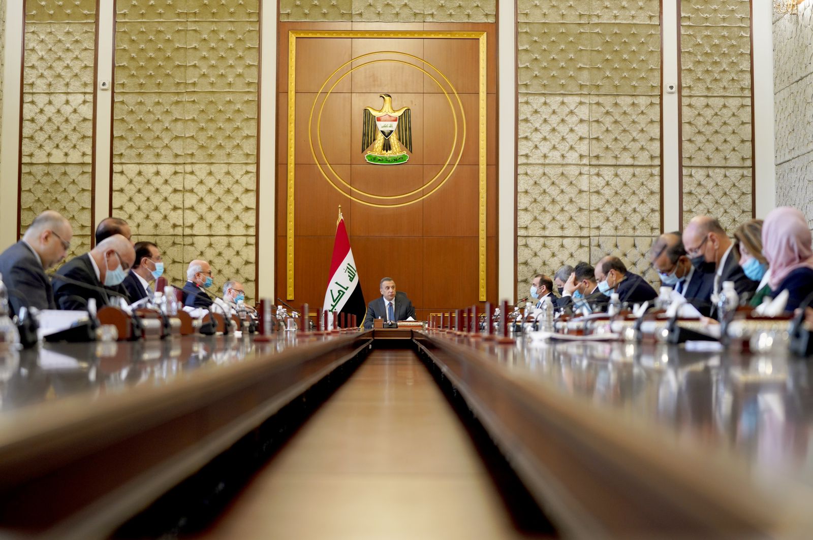 مجلس الوزراء يعقد جلسته الاعتيادية برئاسة الكاظمي