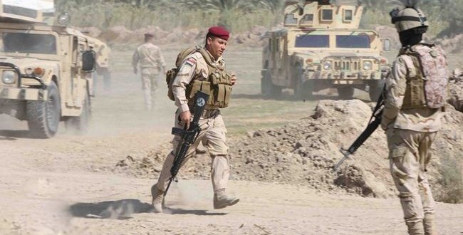 القوات الامنية تشتبك مع انتحاري وتتمكن من قتله شمالي بغداد (صورة)