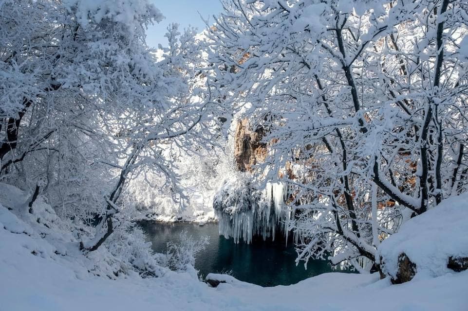 بالصور.. منطقة عراقية تسجل رقماً قياسياً جديداً بإنخفاض درجات الحرارة