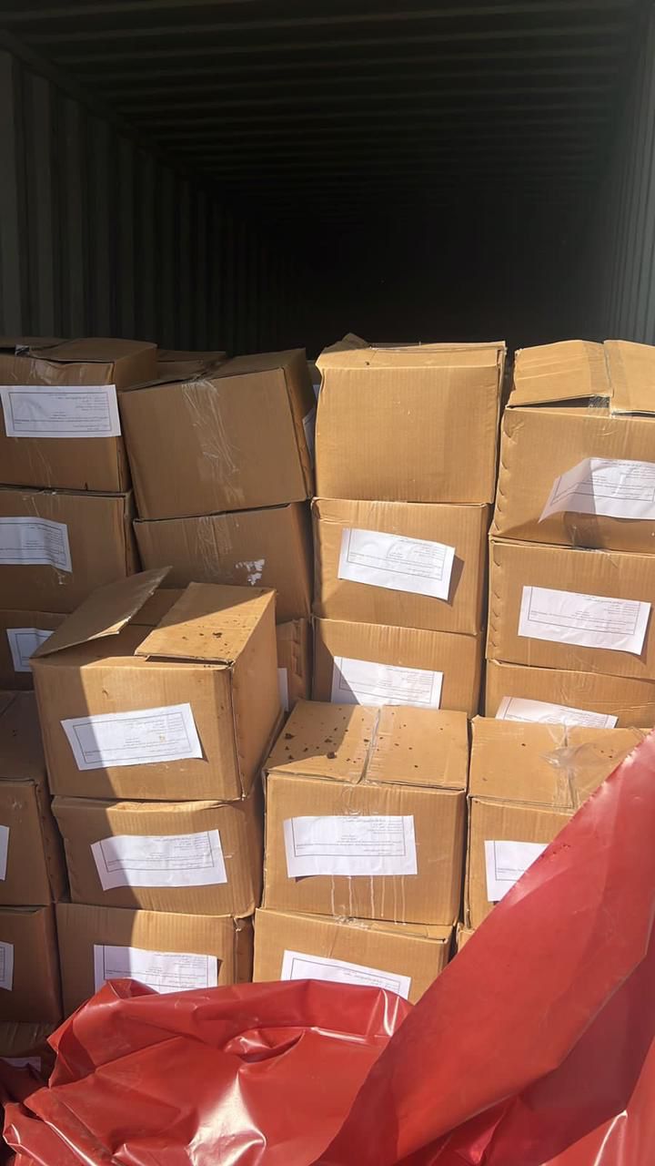 المخابرات العراقية تضبط "معسل" مخالف للشروط في موانئ البصرة