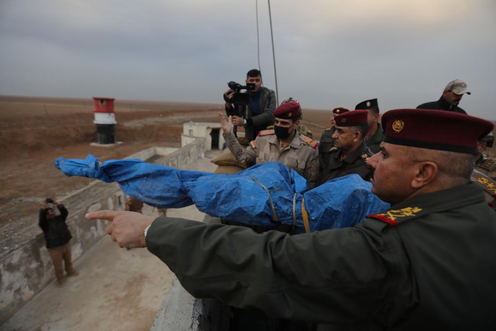 العمليات المشتركة: عززنا حدود العراق بقطعات من الداخلية والدفاع