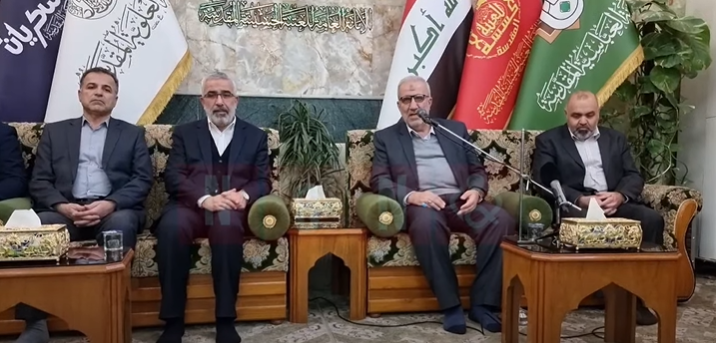 امين عام العتبة العلوية يهنئ الأستاذ حسن رشيد العبايجي بمناسبة تسنمه مهام إدارة العتبة الحسينية (فيديو)