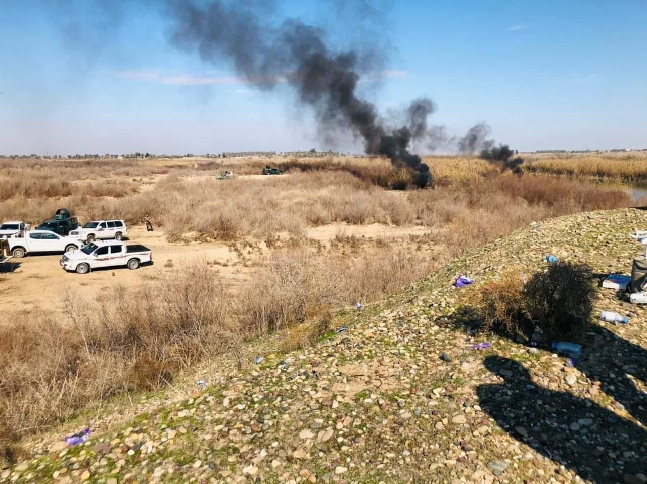 تدمير 4 مضافات لـ"داعش" في صلاح الدين