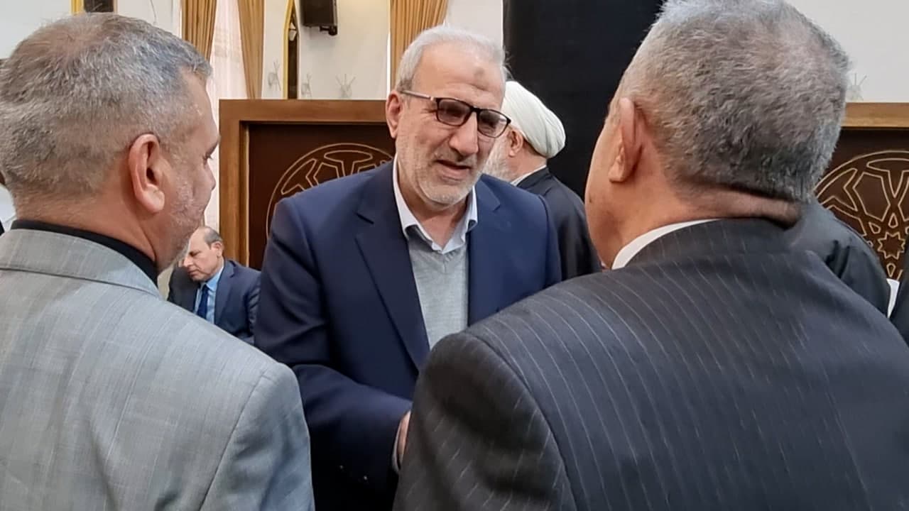 العتبة الحسينية المقدسة تشارك في مجلس عزاء القاضي احمد الساعدي (فيديو)