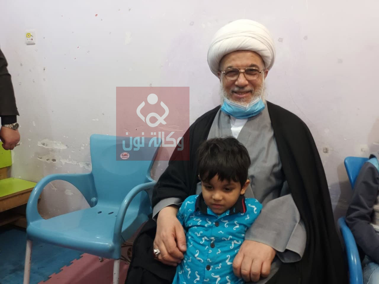الشيخ الكربلائي يتفقد مشروع مركز التوحد ومركز الامام الحسين (ع) للتوحد في البصرة (صور)