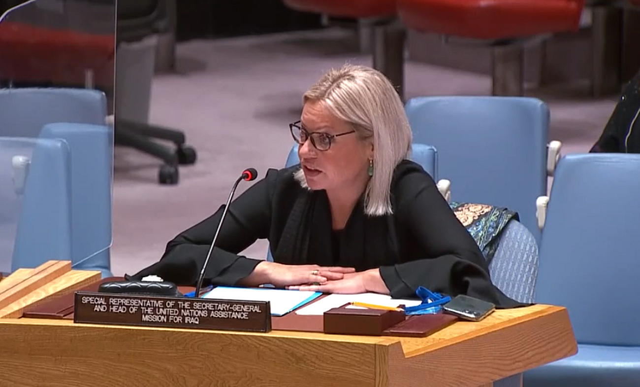 العراق يعلق على إحاطة بلاسخارت "المائية": نواجه تغييرات مناخية حادة جداً