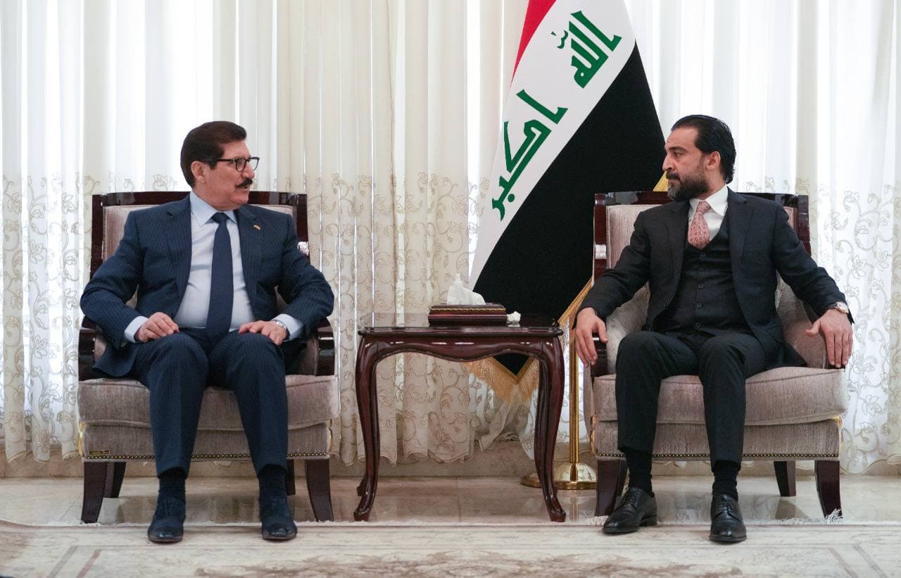 الحلبوسي يؤكد لوفد كردي ضرورة استكمال الاستحقاقات الدستورية