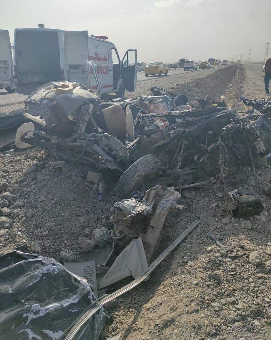 مصرع وإصابة 18 شخصا بحادث مروري مروع في بابل