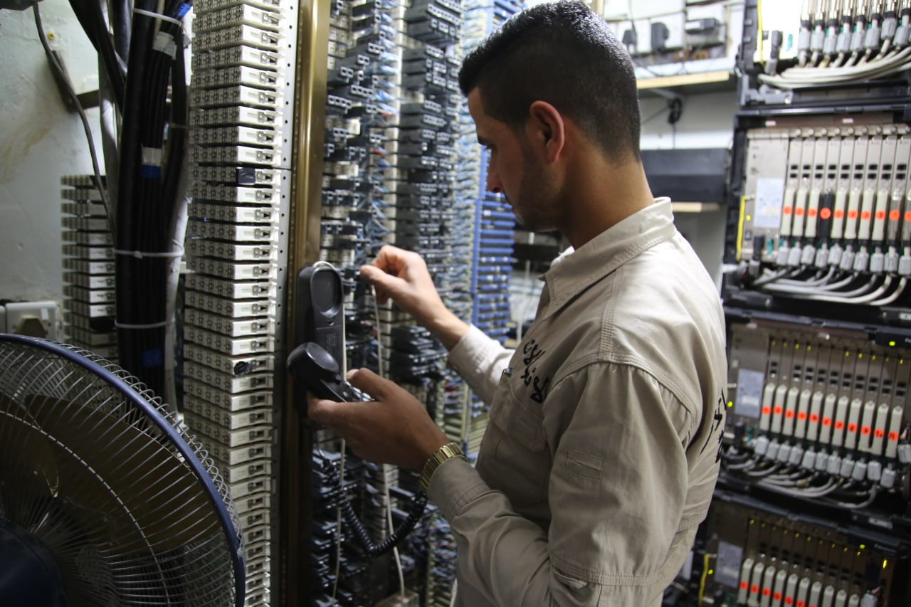 العتبة الحسينية حولت العالم الى قرية.. 66  "بدالة" تجاوزت سعتها عشرة الاف خط هاتفي