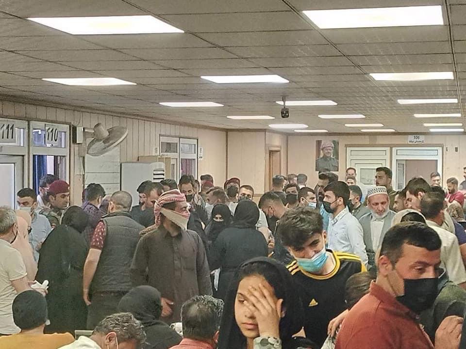 خمس وفيات وعشرات الاختناقات جراء العاصفة الترابية وصحة كردستان توجه نداءً