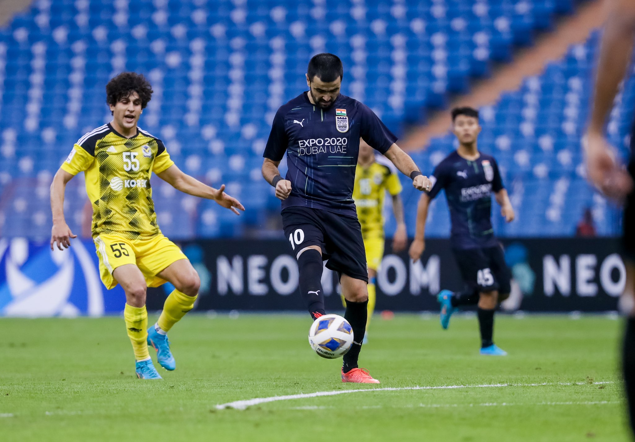 الثلاثاء.. الجوية بمواجهة مومباي وعينه على بطاقة التأهل