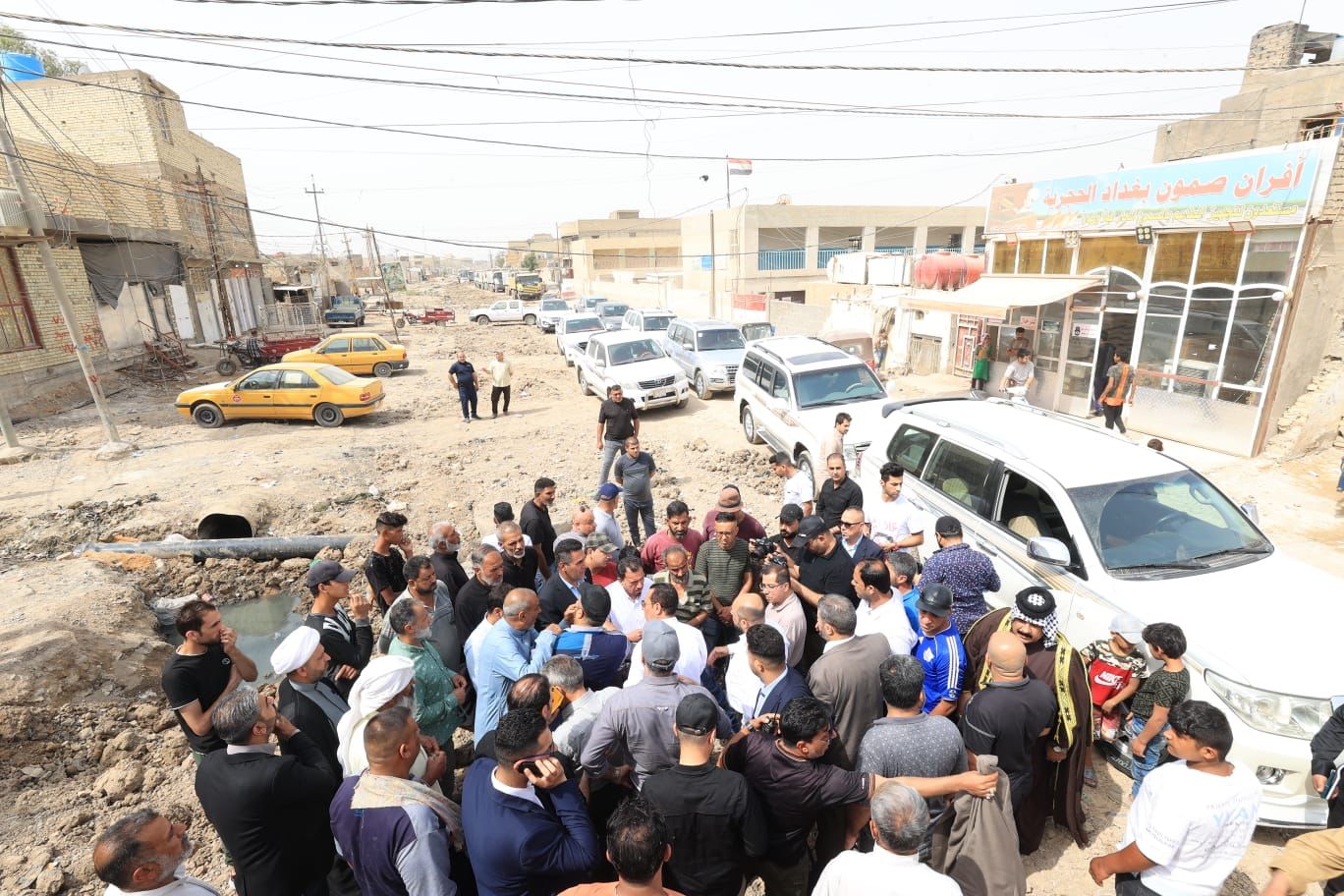 الزاملي يعلن اطلاق حملة خدمية شرقي بغداد