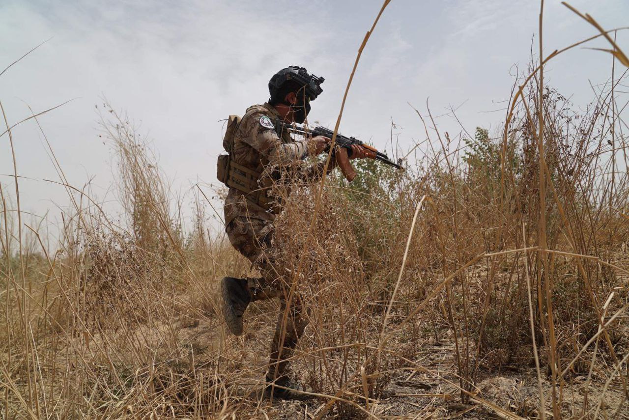 أمن الحشد يحيل إرهابيًا منتميًا لما يسمى بولاية الجنوب للسجن المؤبد