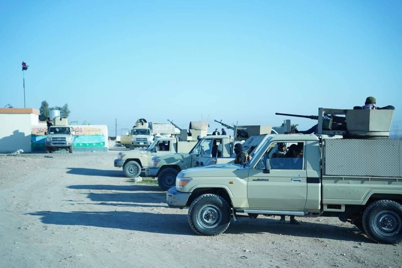 عملية أمنية مشتركة في سلسلة جبال مكحول بمحافظة صلاح الدين