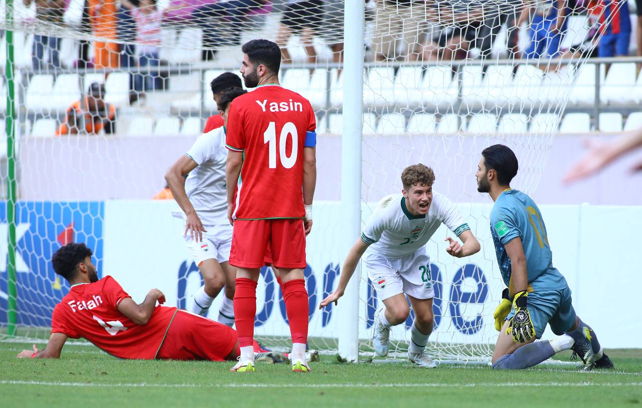 بالصور.. منتخب العراق الاولمبي يسحق نظيره الايراني بثلاثية