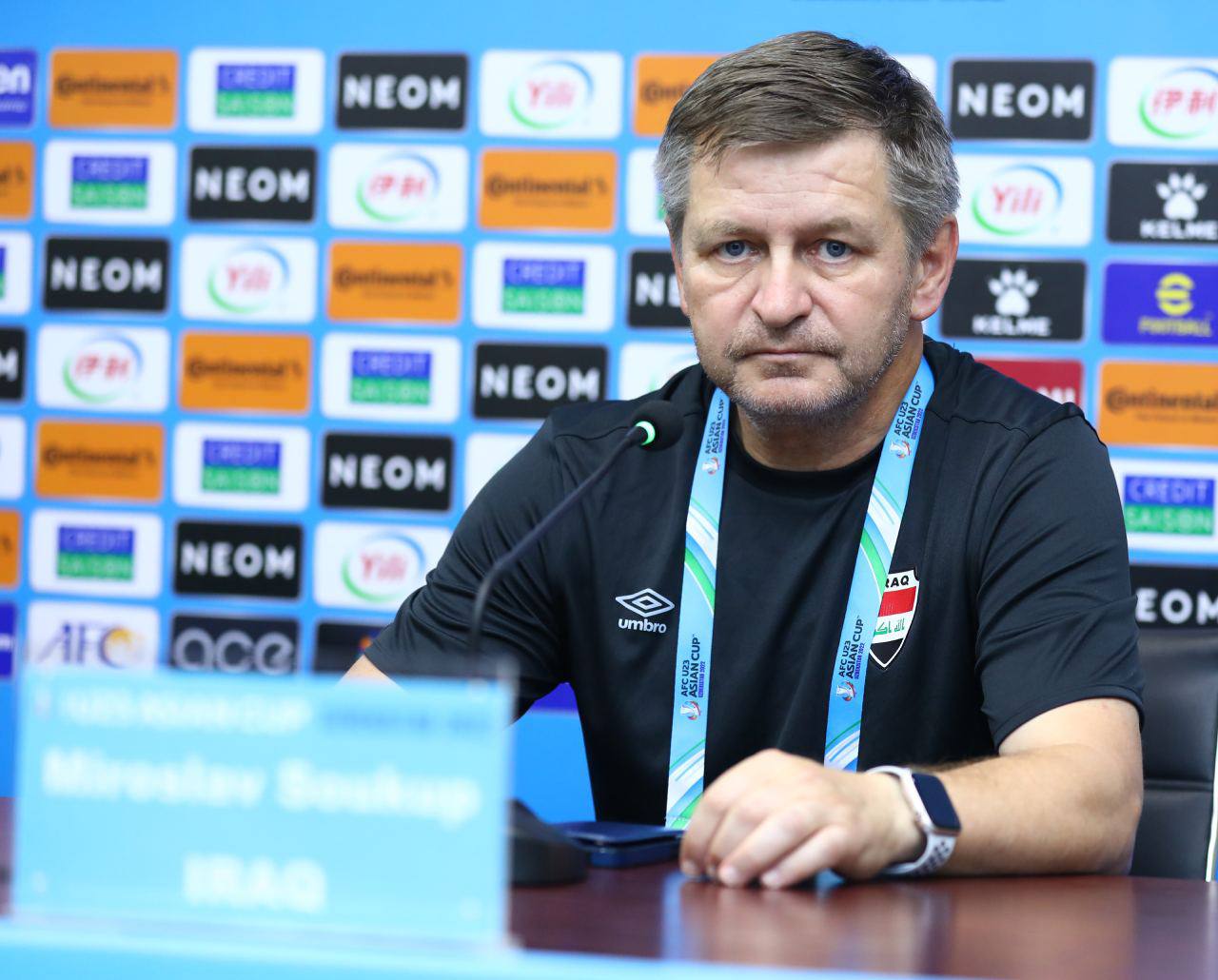 مدرب المنتخب الأولمبي العراقي يضع أوزبكستان تحت الرصد