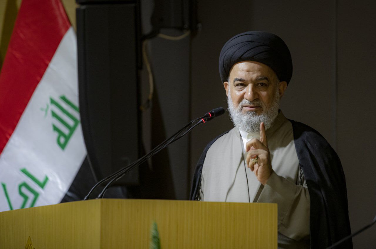 نص كلمة السيد الصافي في ذكرى تأسيس الحشد:  ثلث من البلد انهار لان الآخرين قد اعطوا الاذن التي لا تسمع (فيديو)