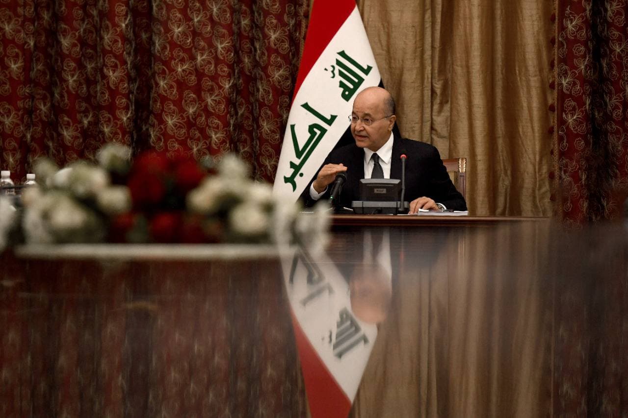 الرئيس العراقي: القصف التركي مدان ومستنكر وتكراره غير مقبول