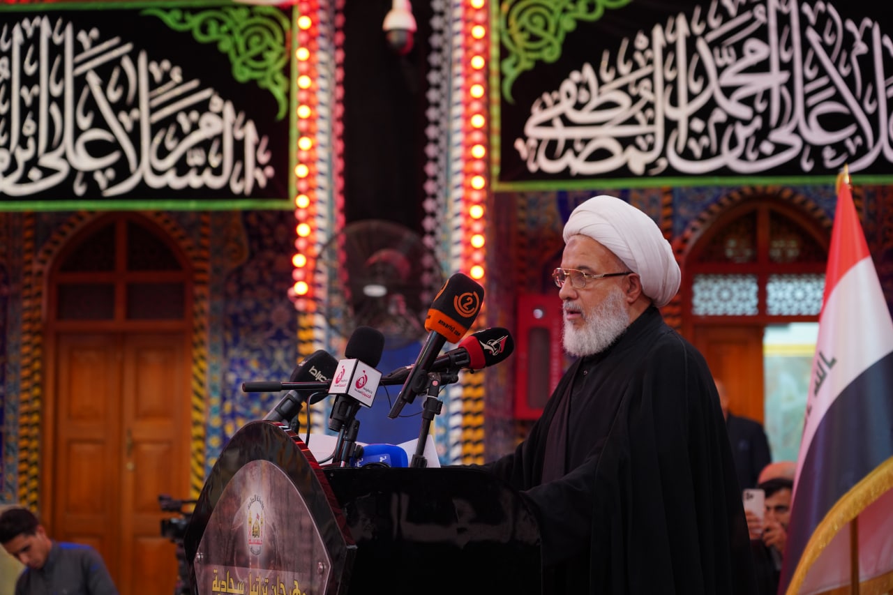 افتتاح مهرجان دولي في كربلاء وممثل المرجع السيستاني يعلن عن انشاء مركز متخصص بالصحيفة السجادية (فيديو)
