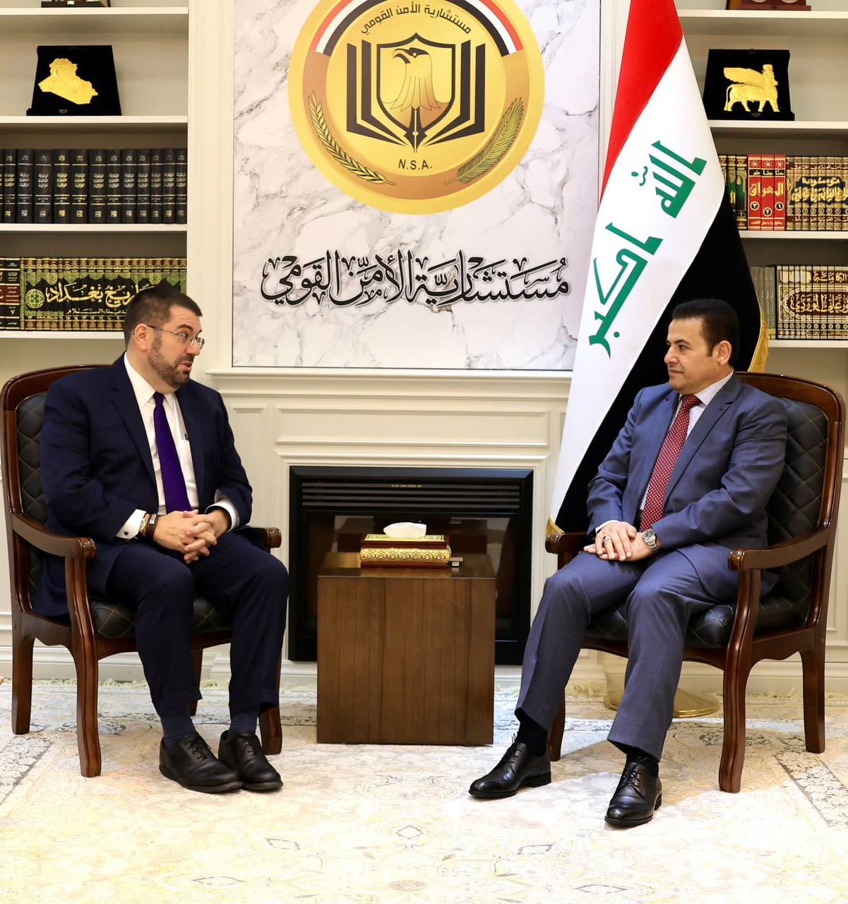 بغداد وواشنطن تبحثان مستجدات الساحة السياسية وملف مخيم الهول