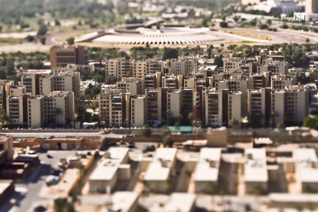 اغلاق المنطقة الخضراء وسط بغداد