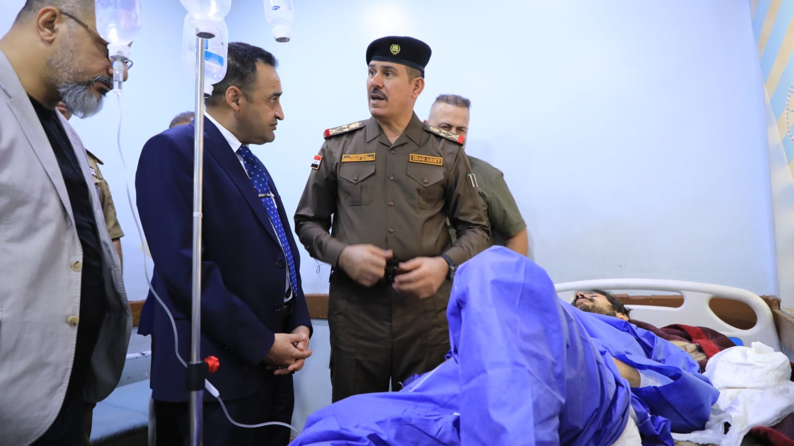 السوداني يوجه ببذل أقصى الجهود لعلاج جرحى حادث انفجار صهريج الغاز (صور)