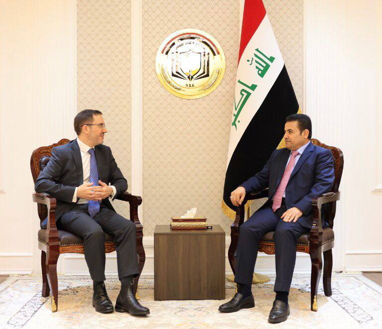 العراق وبريطانيا يبحثان ملف مخيم الهول ومكافحة الارهاب