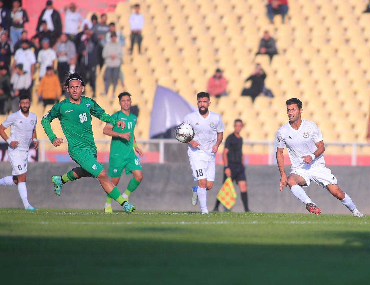 الدوري العراق الممتاز.. ثلاث نقاط للنوارس أمام نفط الوسط