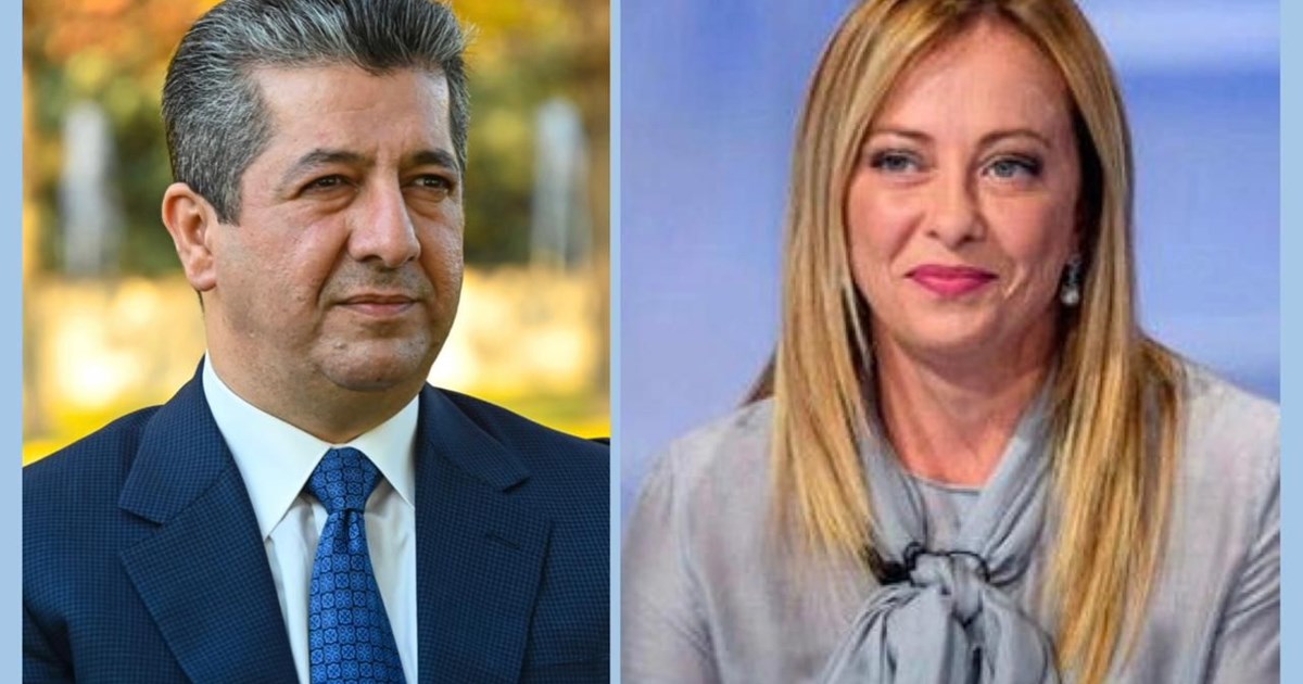 رئيسة وزراء إيطاليا: يربطنا مع كوردستان تاريخ طويل وبعيد المدى