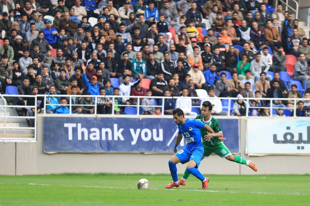 ريمونتادا "غزلان البادية" تقلب الطاولة على "العميد" الكربلائي في الدوري الممتاز