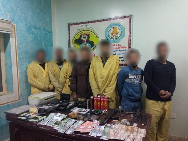 بابل.. الإطاحة بـ 7 تجار مخدرات بحوزتهم أسلحة وطائرة مسيّرة