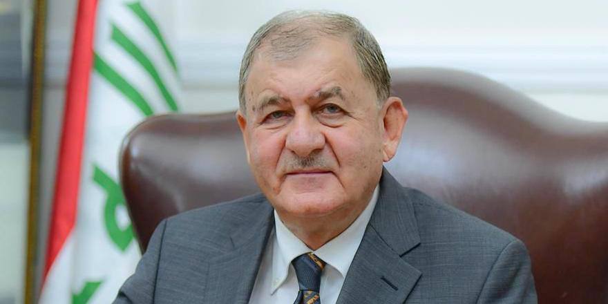 الرئيس العراقي يدين "الهجوم الإجرامي" الذي استهدف مركزاً للكرد في باريس