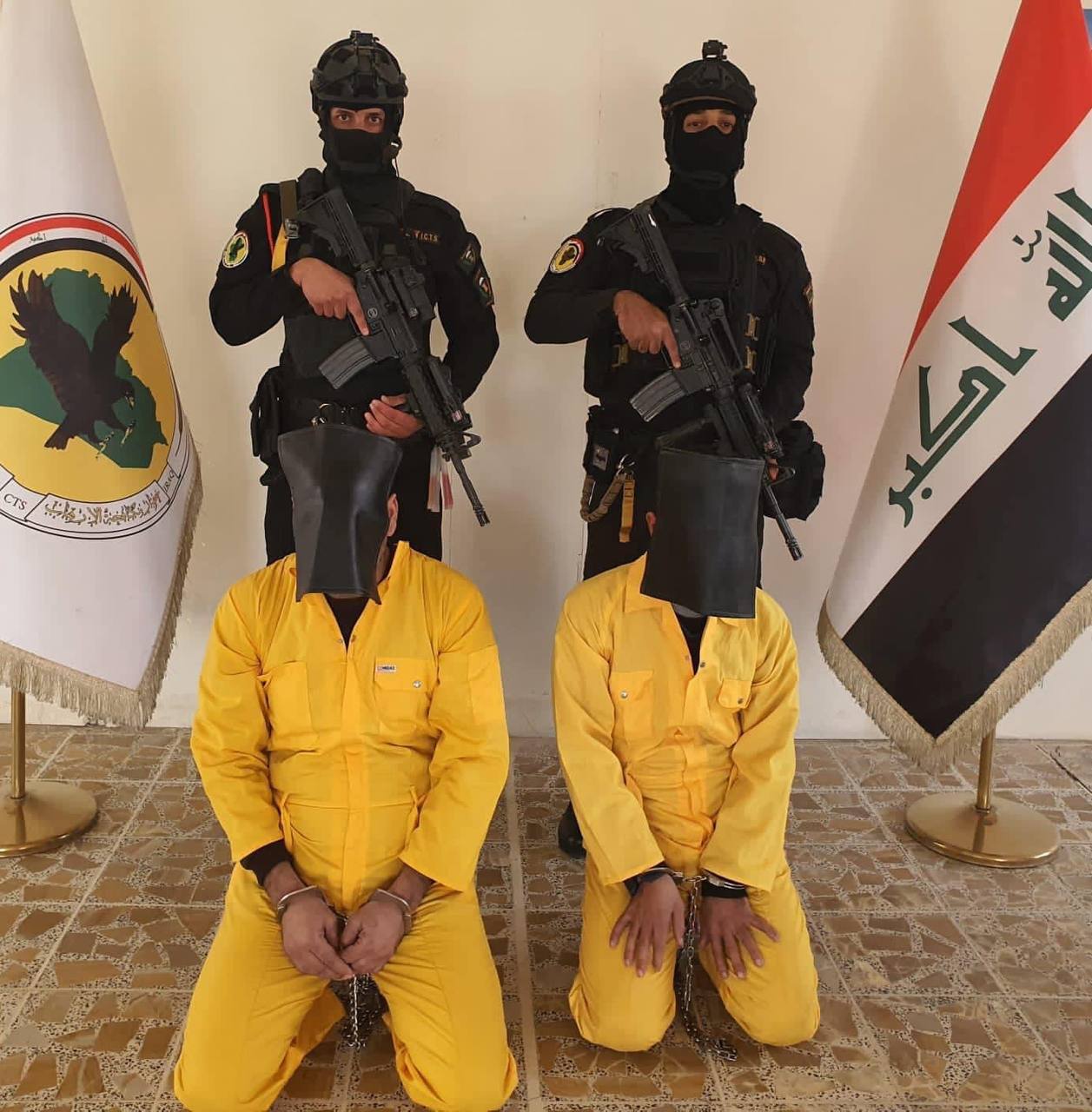 جهاز مكافحة الارهاب يعلن القبض على عنصرين بارزين بداعش في اربيل