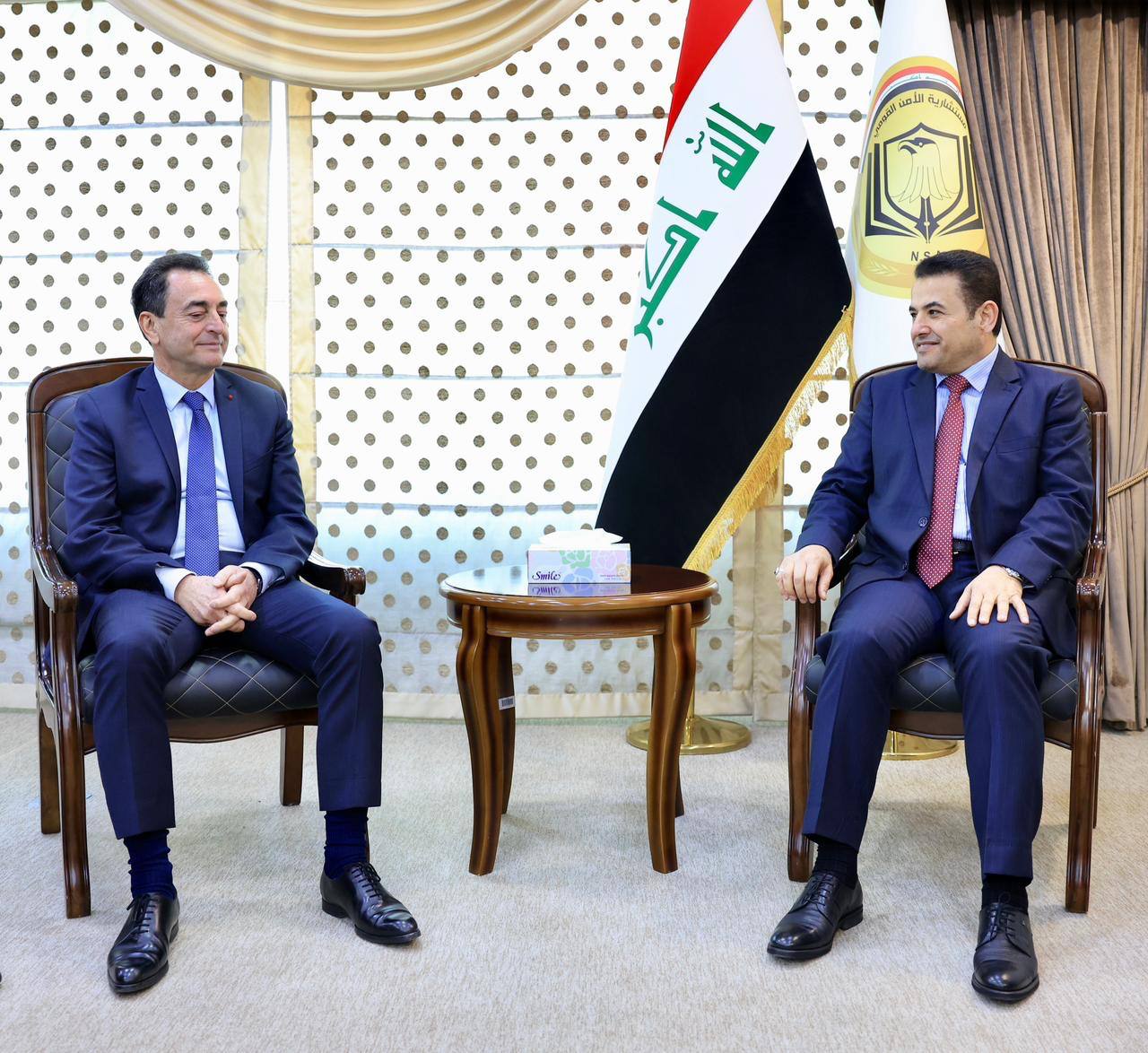 بغداد وباريس تناقشان مخيم الهول وافتتاح خليجي 25