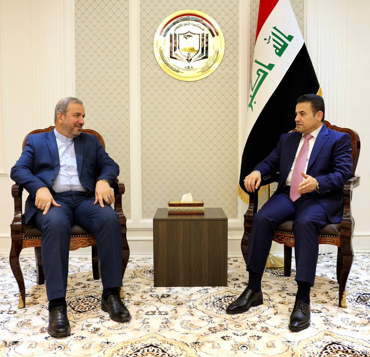 العراق وإيران يبحثان ملف تأمين الحدود