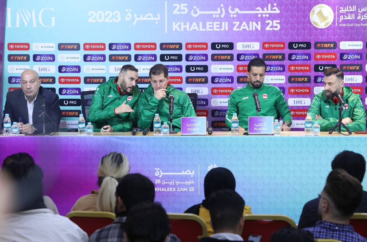 مدرب المنتخب العراقي: لا اخشى قطر لكني احذر لاعبينا من الوقوع بالاخطاء خلال 90 دقيقة