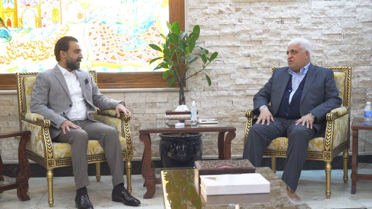 الحلبوسي والفياض يبحثان الجهود المبذولة في مجال مكافحة الإرهاب