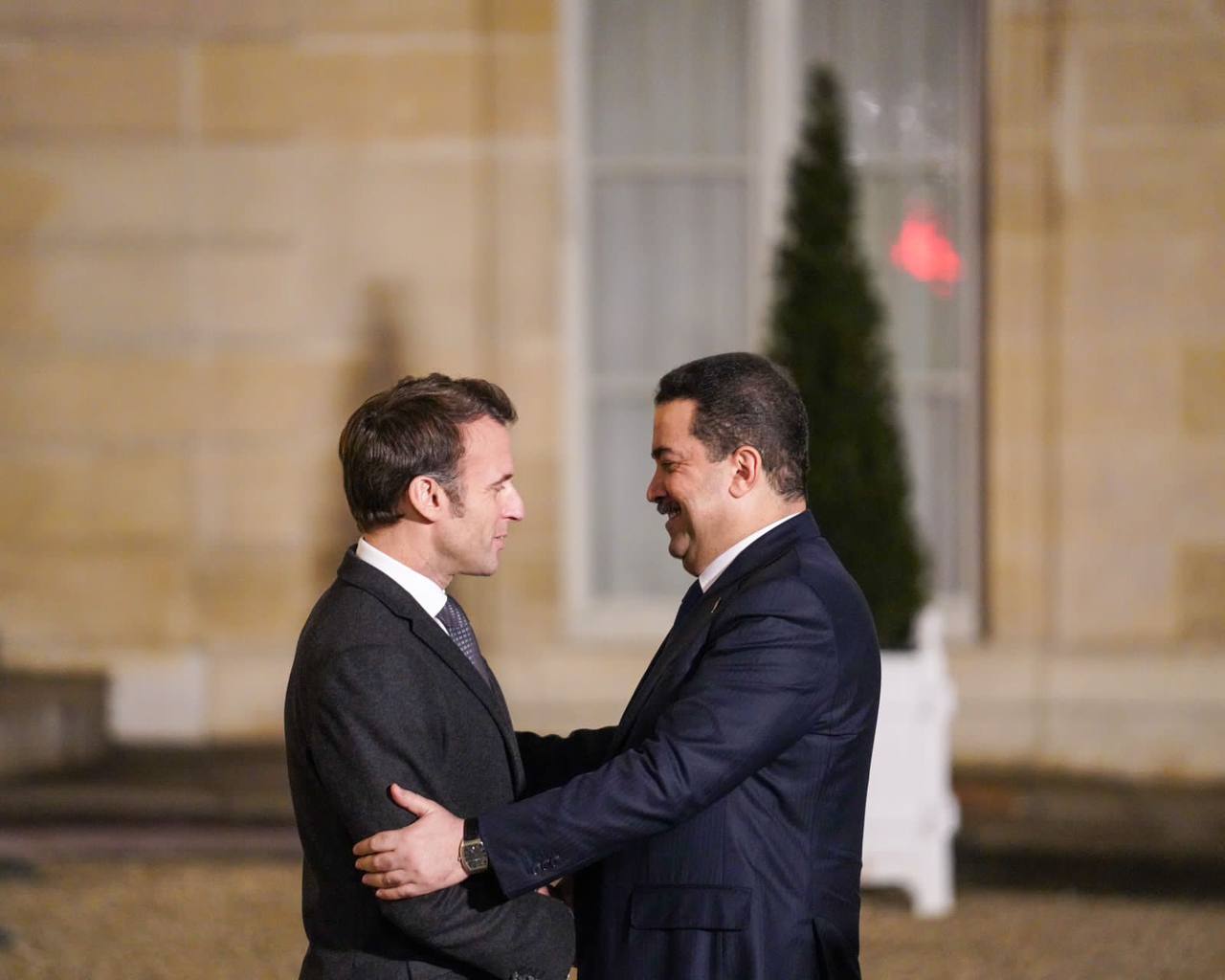 تفاصيل لقاء السوداني وماكرون في باريس