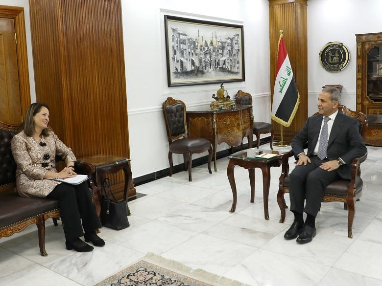 العراق وهولندا يبحثان ملف حقوق الانسان ضمن الاختصاص القضائي